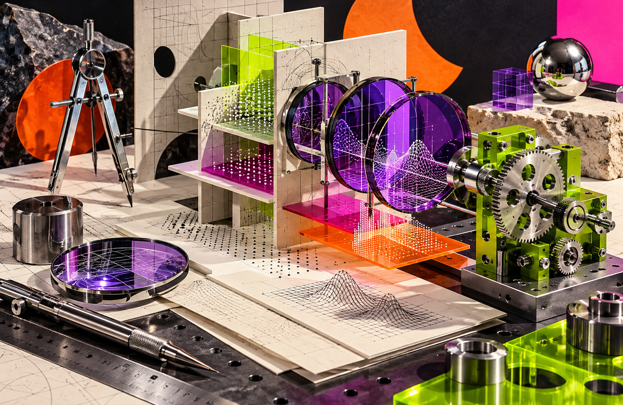 Analysis, architecture and engineering pieces forming one coherent system